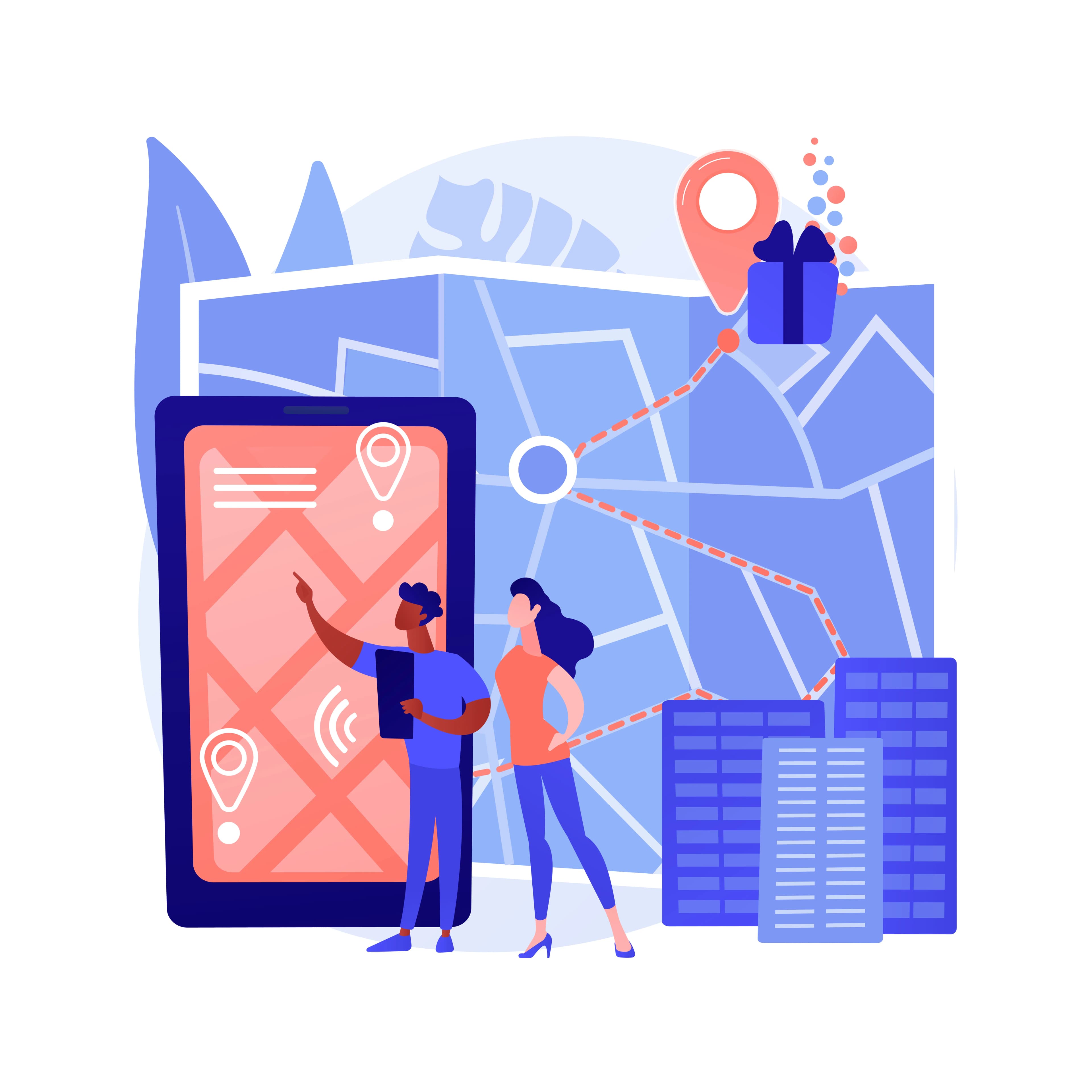 Tablet Applications illustration