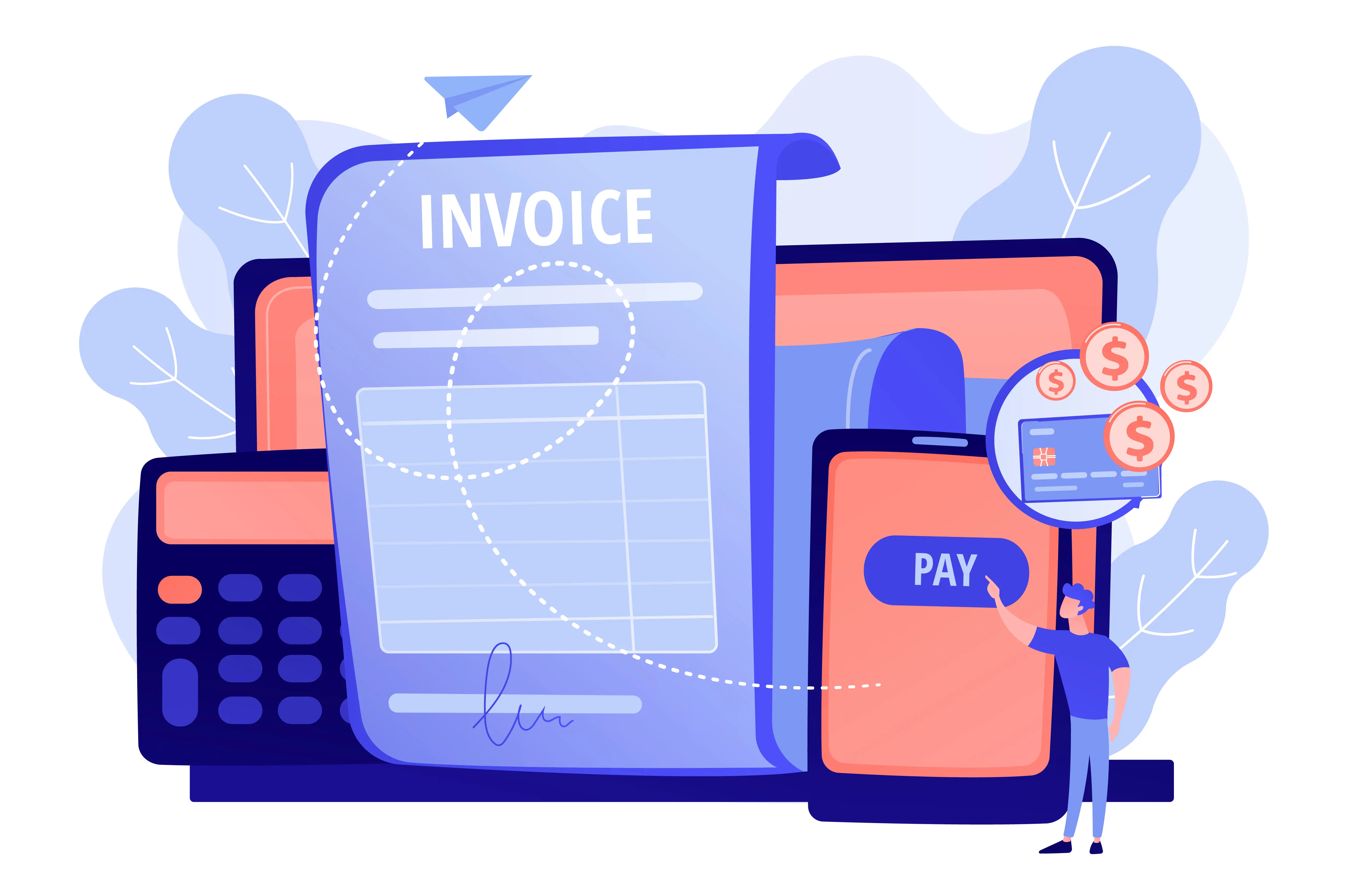 Automatic Invoice Generation illustration